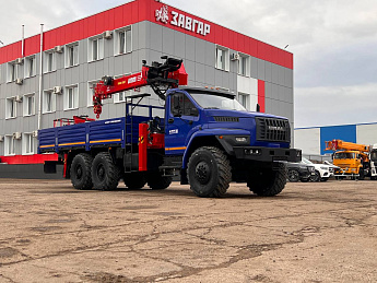 Бортовой УРАЛ 4320 с КМУ УММ УММаш 816Т_1